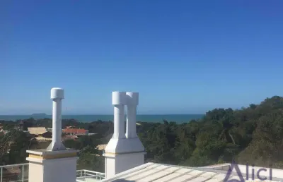 Cobertura com 3 dormitórios à venda, 205 m² por r$ 2.700.000,00 - rio tavares - florianópolis/sc