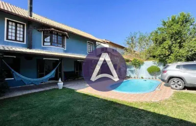 Casa financiável com 3 dormitórios à venda, 225 m² por r$ 2.280.000 - rio tavares - florianópolis/sc