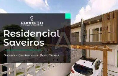Casa com 2 dormitórios à venda, 88 m² por r$ 680.000,00 - tapera - florianópolis/sc