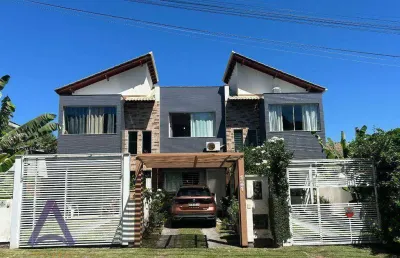 Casa com 3 dormitórios para alugar, 119 m² por r$ 5.527,35/mês - campeche - florianópolis/sc