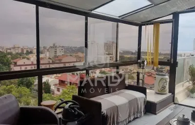 Cobertura com 3 quartos à venda na rua butuí, 390, cristal, porto alegre por r$ 880.000