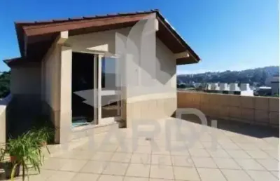 Cobertura com 3 quartos à venda na rua jaguari, 859, cristal, porto alegre por r$ 539.000