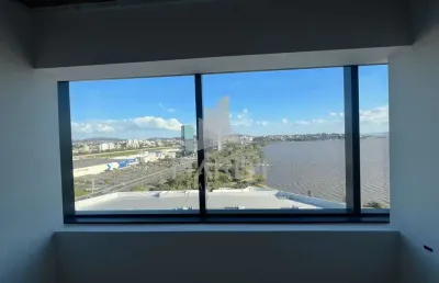 Sala comercial para alugar na avenida padre cacique, 2893, cristal, porto alegre por r$ 2.450