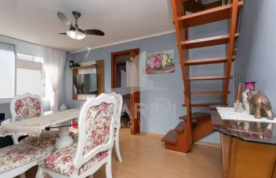 Cobertura com 2 quartos à venda na rua cipó, 375, passo da areia, porto alegre por r$ 372.000