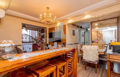 Apartamento com 3 quartos à venda na rua madre bárbara maix, 365, jardim itu sabará, porto alegre por r$ 498.000