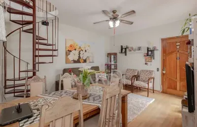 Cobertura com 2 quartos à venda na rua machado de assis, 586, jardim botânico, porto alegre por r$ 498.000