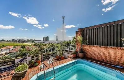 Cobertura com 3 quartos à venda na avenida icaraí, 221, cristal, porto alegre por r$ 789.930