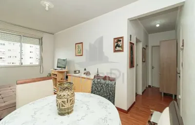 Apartamento com 1 quarto à venda na rua doutor otávio santos, 111, jardim itu sabará, porto alegre por r$ 195.000