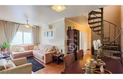Cobertura com 3 quartos à venda na rua doutor eduardo chartier, 211, passo da areia, porto alegre por r$ 684.000
