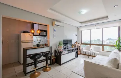 Apartamento com 2 quartos à venda na rua eugênio du pasquier, 195, cristo redentor, porto alegre por r$ 480.000