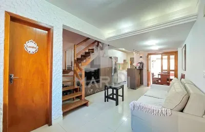 Casa em condomínio fechado com 3 quartos à venda na rua landel de moura, 2225, tristeza, porto alegre por r$ 460.000