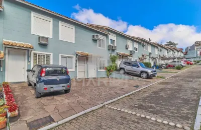 Casa em condomínio fechado com 2 quartos à venda na rua ney da gama ahrends, 219, morro santana, porto alegre por r$ 260.000
