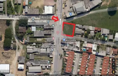 Terreno comercial à venda na estrada costa gama, 4990, belém velho, porto alegre por r$ 480.000