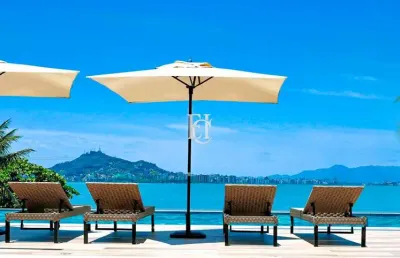 Apartamento alto padrão com vista mar à venda no cacupé – florianópolis/sc