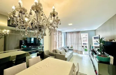 Apartamento amplo com conforto e sofisticação a poucos metros do passeio pedra branca