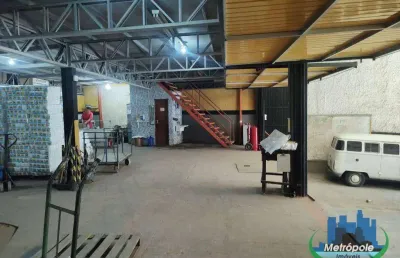 Galpão, 1200 m² - venda por r$ 5.700.000,00 ou aluguel por r$ 33.000,00/mês - jardim são domingos - guarulhos/sp