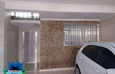 Sobrado com 3 dormitórios à venda, 125 m² por r$ 650.000,00 - parque continental ii - guarulhos/sp