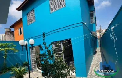 Sobrado com 3 dormitórios à venda, 146 m² por r$ 650.000,00 - jardim santa mena - guarulhos/sp