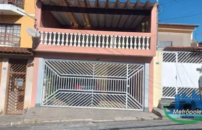 Sobrado com 2 dormitórios à venda, 190 m² por r$ 450.000,00 - jardim moreira - guarulhos/sp