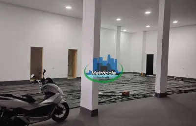Salão para alugar, 160 m² por r$ 4.500,00/mês - vila carmela ii - guarulhos/sp