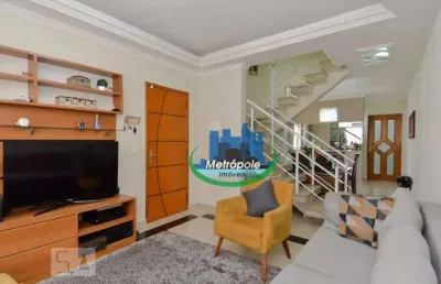 Sobrado à venda, 160 m² por r$ 690.000,00 - parque continental i - guarulhos/sp