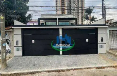 Sobrado com 3 dormitórios à venda, 133 m² por r$ 1.150.000,00 - jardim vila galvão - guarulhos/sp