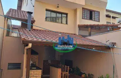Sobrado com 3 dormitórios à venda, 150 m² por r$ 1.200.000,00 - vila rosália - guarulhos/sp