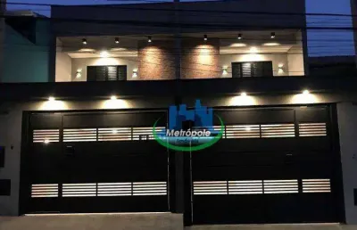 Sobrado à venda, 174 m² por r$ 1.055.000,00 - parque continental ii - guarulhos/sp