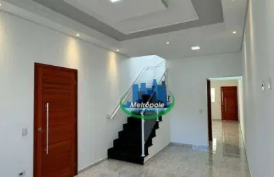Sobrado com 3 dormitórios à venda, 130 m² por r$ 750.000,00 - jardim cumbica - guarulhos/sp
