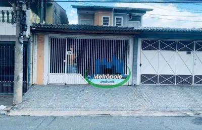 Sobrado com 3 dormitórios à venda, 130 m² por r$ 750.000,00 - jardim bela vista - guarulhos/sp