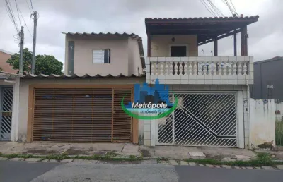 Sobrado à venda, 103 m² por r$ 700.000,00 - jardim santo eduardo - guarulhos/sp