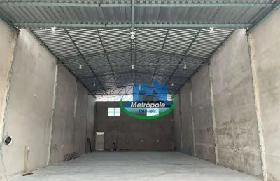 Galpão para alugar, 240 m² por r$ 15.100,00/mês - vila rio de janeiro - guarulhos/sp