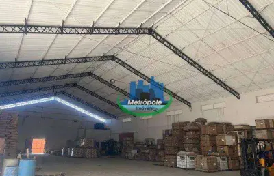 Galpão à venda, 2500 m² por r$ 13.900.000,00 - jardim bela vista - guarulhos/sp