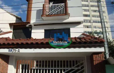 Sobrado com 3 dormitórios à venda, 289 m² por r$ 1.500.000,00 - vila rosália - guarulhos/sp