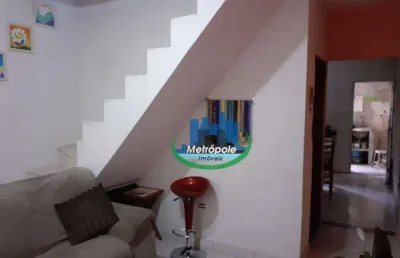Sobrado à venda, 90 m² por r$ 408.000,00 - jardim presidente dutra - guarulhos/sp