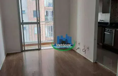 Apartamento com 2 dormitórios à venda, 49 m² por r$ 320.000,00 - jardim rossi - guarulhos/sp