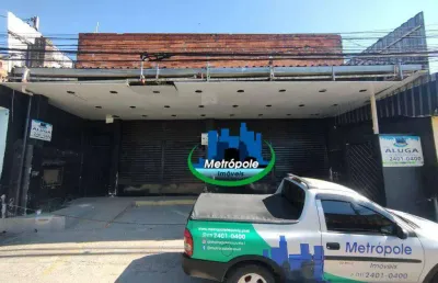 Salão para alugar, 300 m² por r$ 6.136,50/mês - jardim santa rita - guarulhos/sp