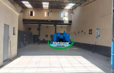 Galpão para alugar, 250 m² por r$ 7.000,01/mês - jardim santa vicência - guarulhos/sp