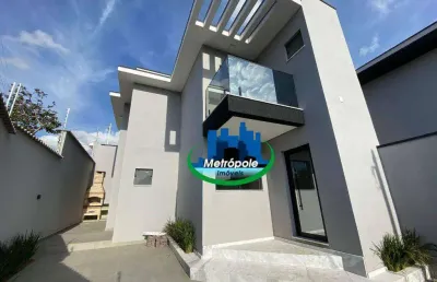 Sobrado com 3 dormitórios à venda, 96 m² por r$ 650.000 - vila nova bonsucesso - guarulhos/sp