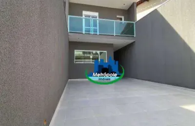 Sobrado com 3 dormitórios à venda, 128 m² por r$ 1.000.000 - jardim santa clara - guarulhos/sp