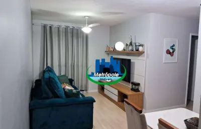 Apartamento com 2 dormitórios à venda, 77 m² por r$ 690.000 - jardim flor da montanha - guarulhos/sp