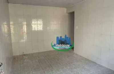 Casa com 1 dormitório para alugar, 40 m² por r$ 800,01/mês - vila flórida - guarulhos/sp