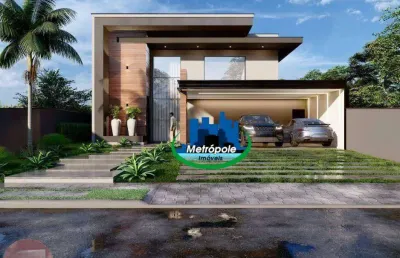 Casa com 4 dormitórios à venda, 299 m² por r$ 2.890.000 - residencial green village - atibaia/sp