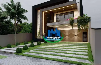 Casa com 5 dormitórios à venda, 307 m² por r$ 2.890.000 - condomínio residencial reserva ecológica atibaia - atibaia/sp