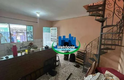 Sobrado com 2 dormitórios para alugar, 80 m² por r$ 1.800/mês - jardim almeida prado - guarulhos/sp