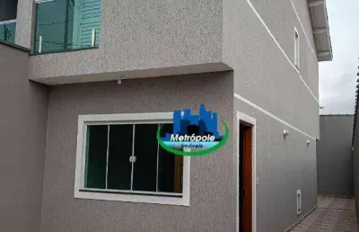Sobrado com 2 dormitórios à venda, 110 m² por r$ 590.000,00 - vila zeferina - itaquaquecetuba/sp