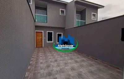 Sobrado com 2 dormitórios à venda, 94 m² por r$ 530.000 - vila zeferina - itaquaquecetuba/sp