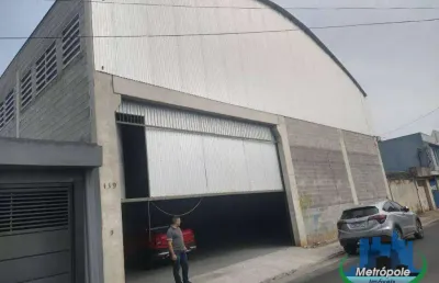 Galpão para alugar, 700 m² por r$ 22.123,00/mês - jardim presidente dutra - guarulhos/sp