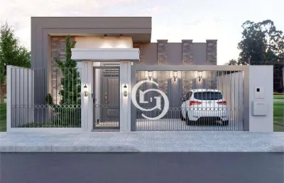 Casa com 3 dormitórios à venda, 112 m² por r$ 735.000,00 - positano - cascavel/pr