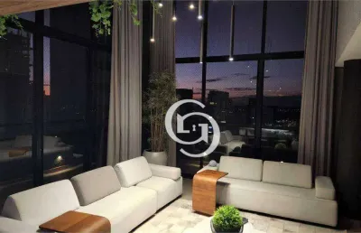 Cobertura duplex mobiliada no centro de cascavel/pr - 3 suítes